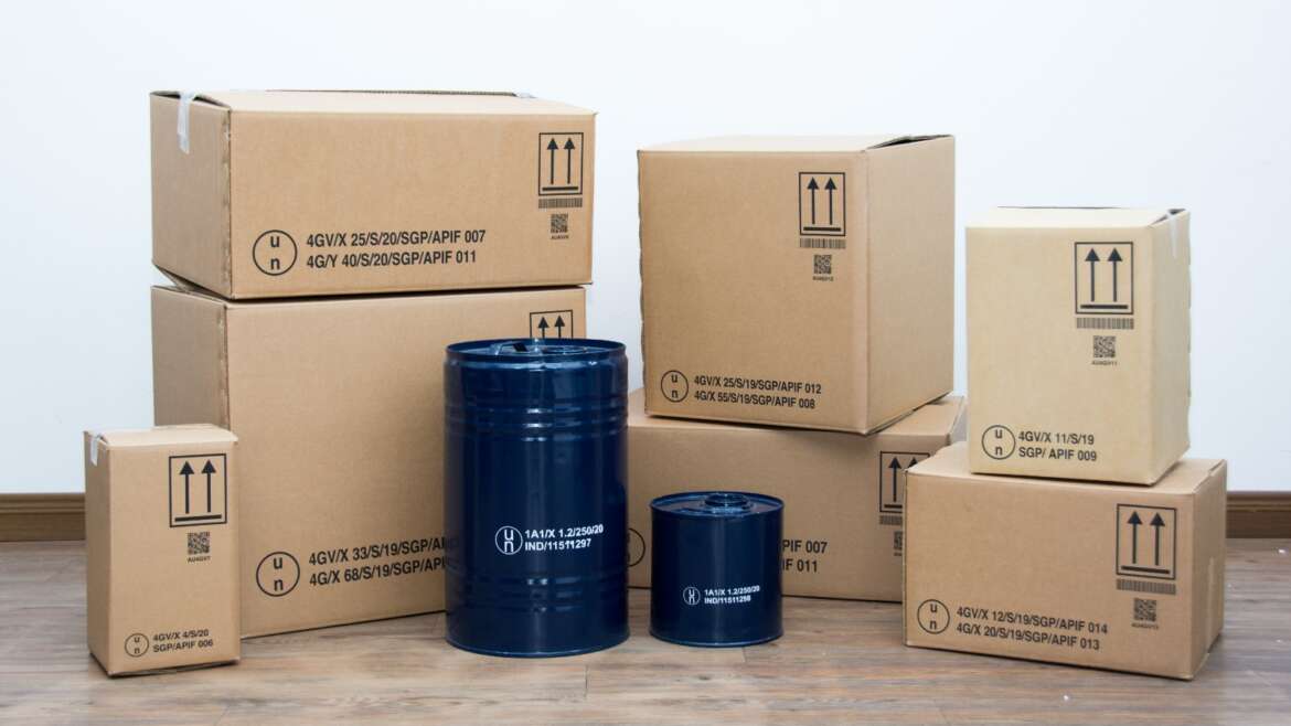 DG Materials supply and packing